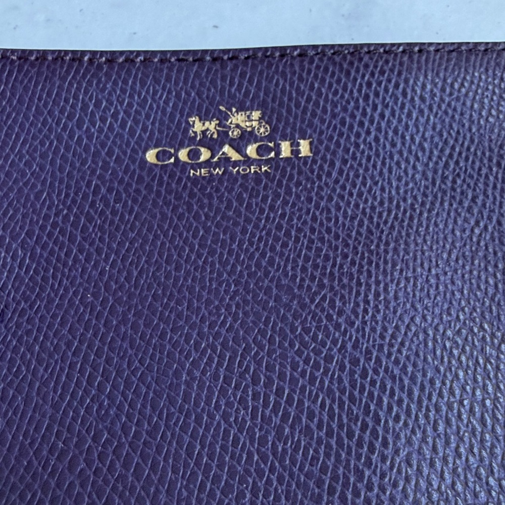 Coach Corner Zip Wristlet - Picture 2 of 5